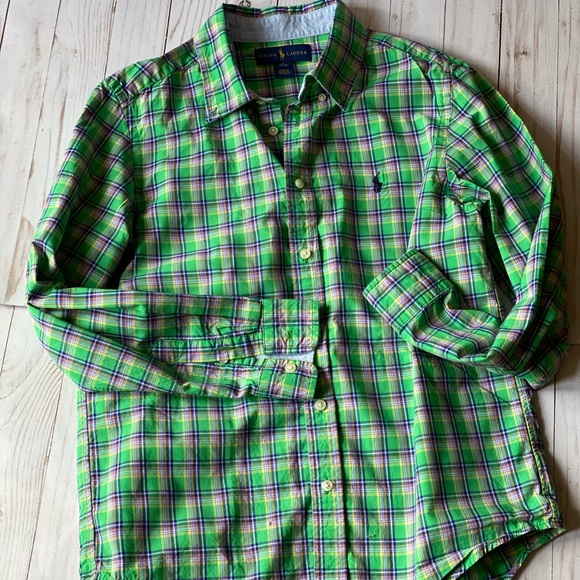 Authentic Polo Ralph Lauren Plaid Shirt - Picture 3 of 4